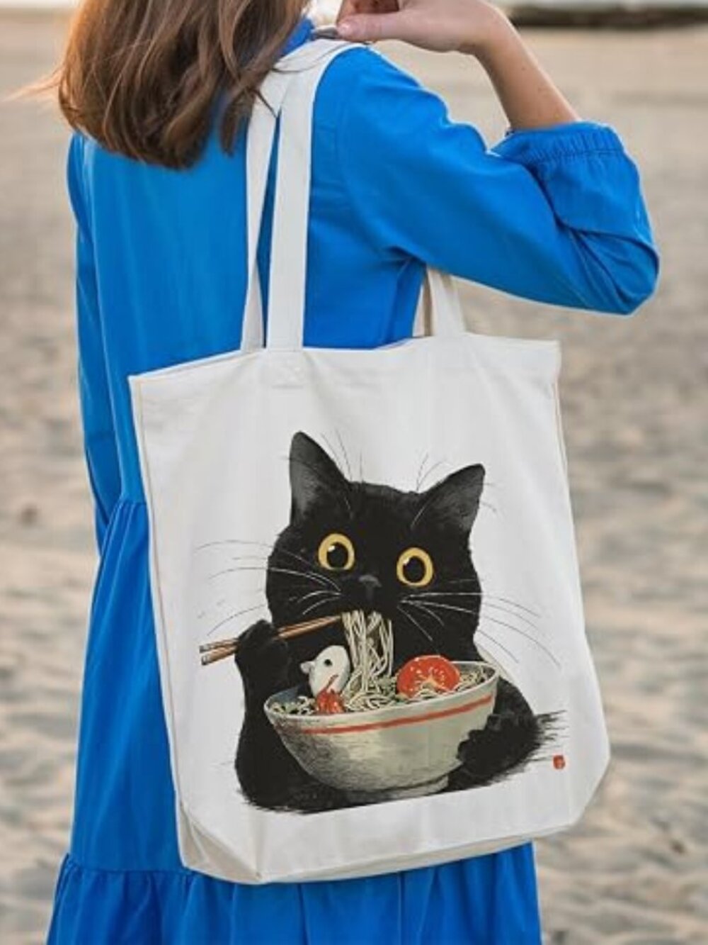 BRAND NEW Cute Tote Bag with Zipper Pocket
